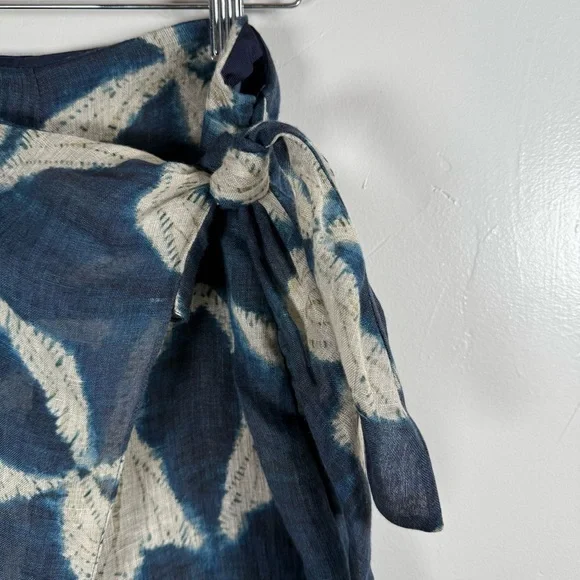 Ralph Lauren Purple Label Yazmin Batik Print Linen Silk Pants Size 8 - Picture 4 of 16